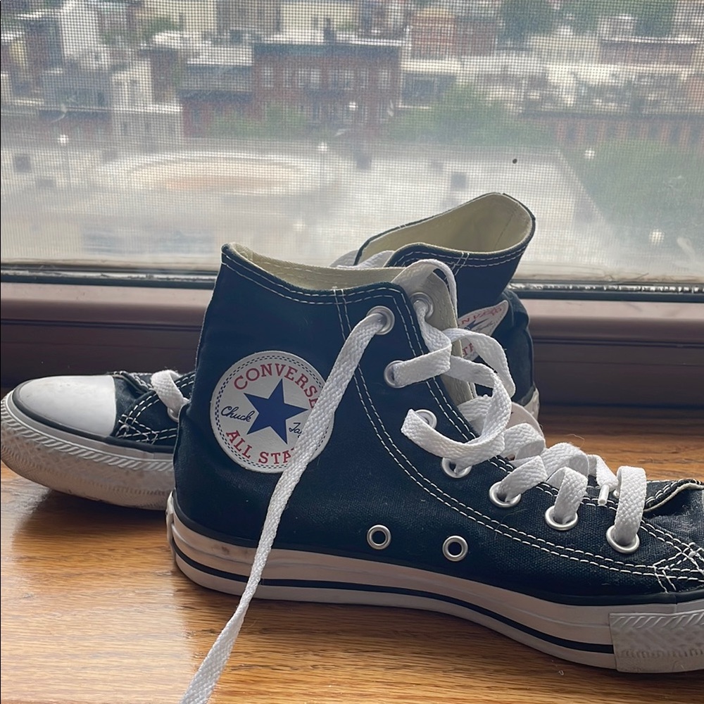Converse Black High-Top Sneakers